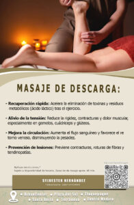 masaje de descarga